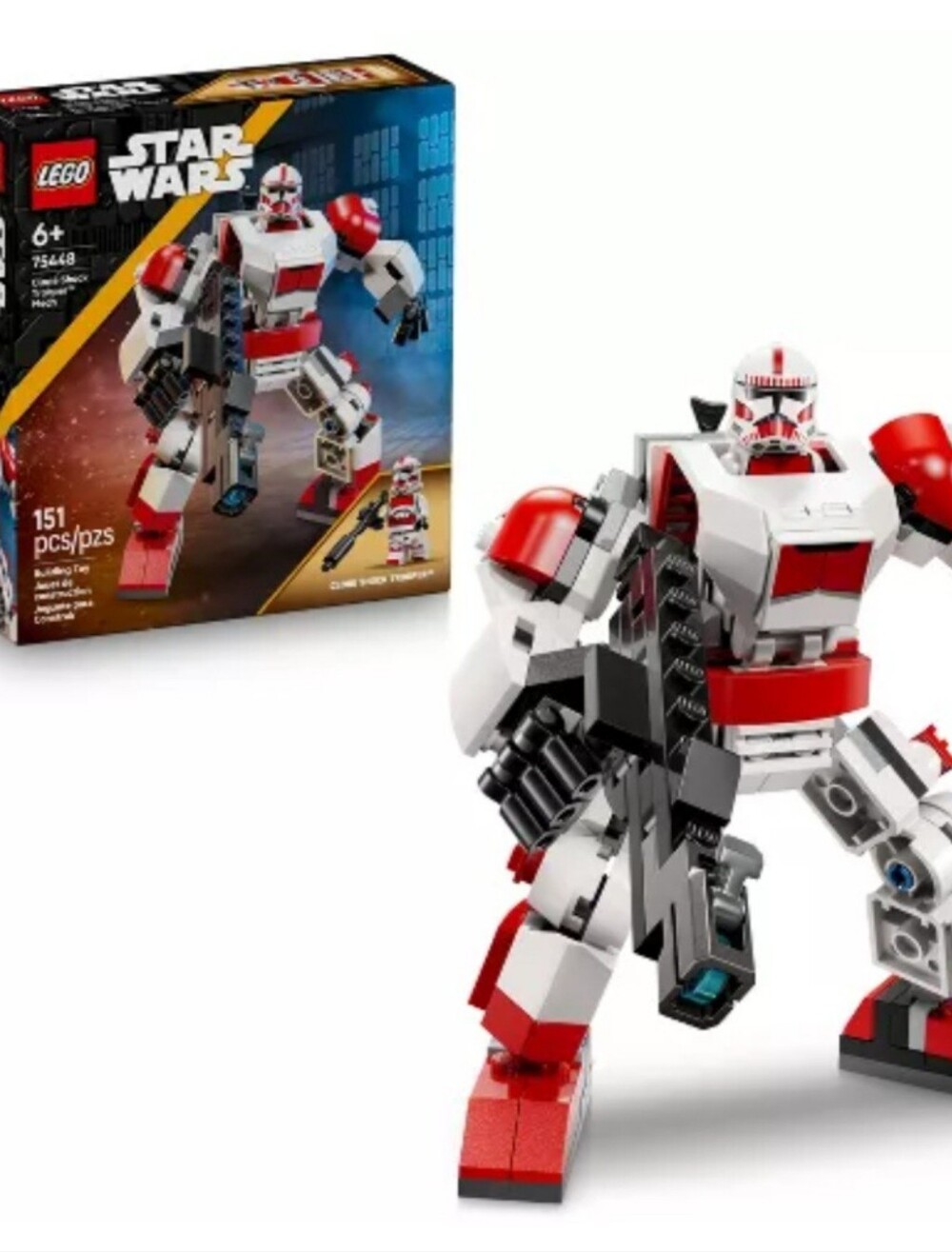 Lego Star Wars NWT Clone Shock Trooper Mech Ages 6+ 151 Pcs